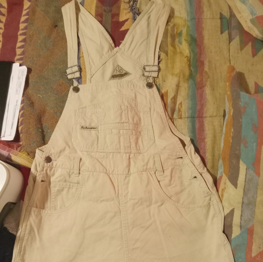 Shortalls by NoBo size 12 tan